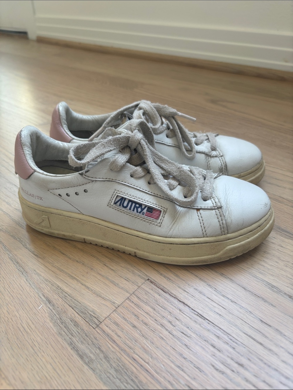 Autry Kids Dallas Leather Sneakers